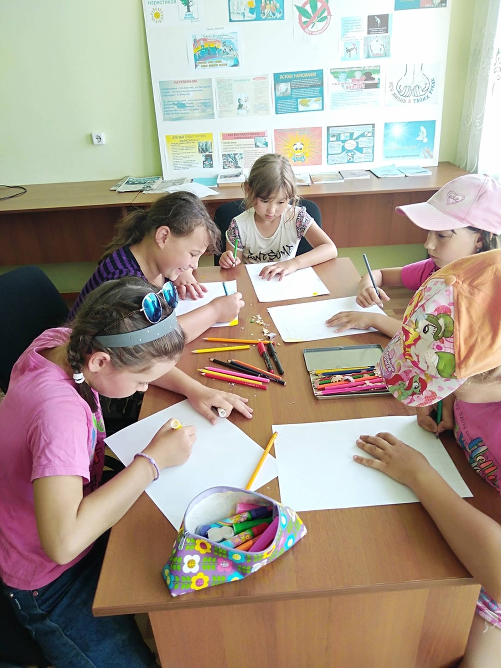 Бибаево-Челнинский сельский клуб провел конкурс рисунков &quot;Эх, ямьле җәй!&quot;