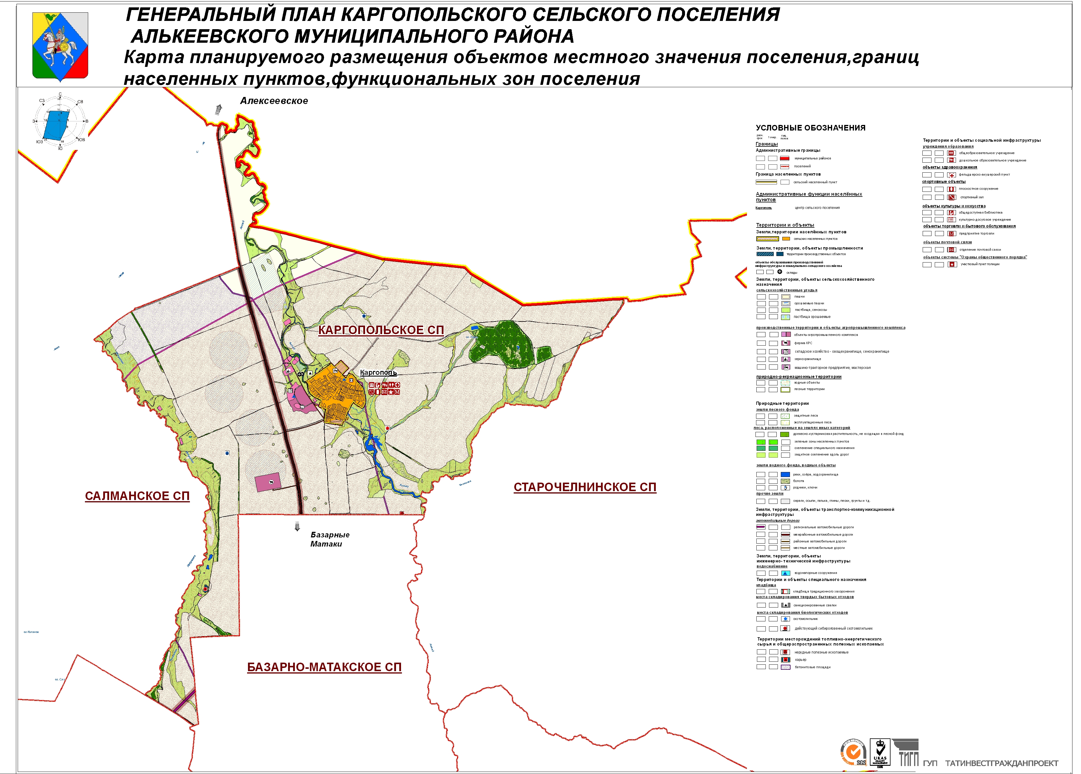 Пункты сельского поселения